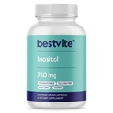 BESTVITE Inositol 750 mg Myo Inositol (120 vegetáriánus kapszula) - No Stearates - Vegan - Non GMO - Gluten Free