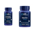 Életkiterjesztés N- Acetil- L- Cisztein (NAC) & Glicin 1000 mg, Promotes Relaxation, Egészséges alvás, Aminosav, Glutin- mentes, Non- GMO, Vegetáriánus, 100 kapszula