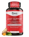 Pure By Nature Joint Support, Glucosamin Chondroitin Turmeric MSM Boswellia kiegészítés, 180 kapszula