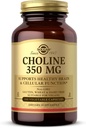 Solgar Coline 350 mg - 100 növényi kapszula - nem-GMO, Vegan, Kosher - 100 adag