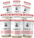 IBDassess ™ Hashi Aid Thyroid Support for Women & Men - Thyroid Supplement for Hashimoto 's Disease & Hypothyreosis * - Ashwagandha, Selenium, Cink, Essential Vitamins & More - 30 kapszula (6 csomag)