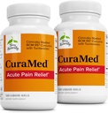 Terry Natural CuraMed Acute Pain Relief - Kiegészítés BCM- 95 Curcumin & BOS- 10 Boswellia - Black Sesame Seed Oil to Support Relief of Alternational Discomfort - 120 Liquid Gels (2-es csomag)