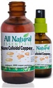 Nano kolloid ásványi kiegészítők Folyékony kolloid réz Ásvány 2oz 240ppm üveg Kosher Certified all natural for felnőttek, férfiak, nők, gyerekek (Spray)