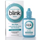 BLINK könnyek kenő szem cseppek, nedvesítő és szappanosító enyhe a mérsékelt száraz szem, a hyaluronate, csökkenti a diszkomfort, hosszú távú hidratálás, Soothes & Moisturizes, 1 Fl Oz