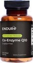 Endur Crystal- Free Co- Enzyme Q10, Heart & Antioxidáns védelmi kiegészítés, Segít támogatása energia termelés, glutén mentes, 100mg (120 Softgels)