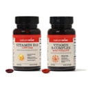 NatureWise B12-vitamin 1000 µg és B-vitamin Komplex celluláris energia, mentális tisztaság, maximális vitalitás - 60 Softgels