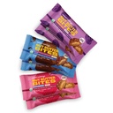 Sweet Nothings, Variety Pack: Csokoládé, Almafahéj, és zabpehely Raisin, USDA Organic Nut Butter Bites Protein 6-2 Harap érték csomagok (2 minden ízben) - No hozzáadott cukor
