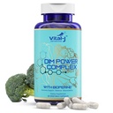 4- in1 DIM- erős komplexum 300mg - ösztrogén egyensúly és anyagcsere, Energy & Menopauza Support Supplement with Bioperine (x4), kalcium és brokkoli kivonat - nők és férfiak részére 30 Servings