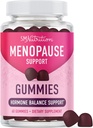 Menopauza Support Gummeans 124; Highway Balance Relief for Hot Flashs, Night Sweats, Mood Swings, & Bloating Your 124; with Phytoösztrogen Soy, Vitamin D3, PABA, Biotin Aviation 124; Vegetáriánus, Gluten- Free Aviation 124; 60 Count