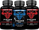 Prime Labs Prime Test Tesztoszteron booster (60 Count, 2- Pack) + éjszakai ügyelet alvó kiegészítés (60 Count)