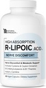 HIGH ABSORPION R-LIPOIC Säure - Unterstützt Nerve Gesundheit - Tingling Fingers, Hands, Toes & Feet - Unterstützt gesundes Altern, Herz-Kreislauf-Gesundheit & Gesamt Wohlbefinden* - 60 Vegan Kapseln