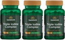Swanson Tripla jód Complex- Natural Supplement for Vital Thyroid Support- Promotes Metabolic Function, Fokozott vörösvérsejt termelés, & Heart Health- (60 Veggie Capsules, 12,5mg Each) (3 Pack)