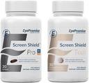 EyePressure Screen Shield All-in-One Eye Vitamin Screen Teen Chewable Eye Vitamin