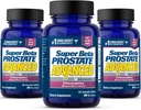 SUPER BETA PROState Advanced Chewables - Prosztata Support Supplement for Men 's Health (180 sajt, 3- Pack)