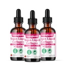 LIQUIDHEALTH 100% Vegan Collagen Plus Biotin 100.000mcg Flüssigkeitstropfen - Pflanzenbasierte flüssiges Kollagen für Damen und Herren - Haar- und Nagelwachstum, Hautgesundheit, steigert Stoffwechsel - Made in USA, Non-GMO (3 Pack)