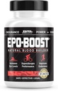 Natural Blood Builder Vaskiegészítés. RBC Support Made in USA with Echinacea & Dandelion Root help VO2 Max, Energy, Endurance (1- Pack)
