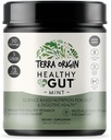Terra ORIGIN Egészséges Gut Menta Flavor - 124; 30- Servings with L- Glutamin, Cink, Glucosamine, Slippery Elm Bark, Marshmallow Root and More!