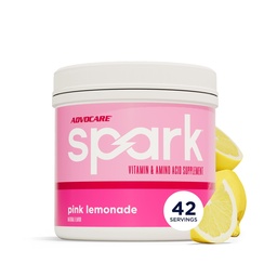 AdvoCare Spark - Energy Drink Mix - Vitamin & Amino Acid Supplement - Támogatja az energiát és a fókuszt - Portable Immune Support - Sugar- Free - Pink Lemonade (10.5 oz)