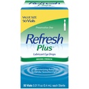 Frissítse Plus Kenőszer Szemcseppek, Preservative- Free, 0.01 Fl Oz Single- Használati konténerek, 50 gróf, csomagolás május Vary