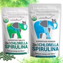 Chlorella Spirulina Powder Organic + Spirulina Chlorella Tablets n.e.i.