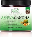 Reddy Naturals Aryana Pure Organic Ashwagandha Powder - High- Potency Root Extract with 10% Withanolides - Natural Orange Flavor for Stress & Energy Support - 4.2 OZ (120g)