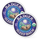 Borz alvó balzsam, szerves esszenciális olaj aromaterápia természetes alvási balzsam felnőttek és gyerekek számára, relaxálás és nyugtató levendula & Bergamot természetes alvó támogatás, .75 oz Tin, 2- Pack