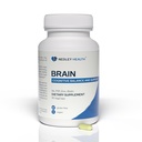 Brain - Kiegyenlített neurotranszmitter Support Supplement - Cink, B6, Biotin a kognitív funkció - 90 Veggie kapszula (agy)