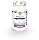 VetriScience Immunity Health Easy- Open Capsules, Immune Plus kiegészítés kis tenyészkutyáknak, Cell Advance Immun- és Allergia támogatás antioxidánsokkal, Hypoallergén Formula, 120