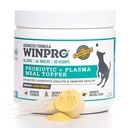 WINPRO kutya probiotikus Powder Meal Topper, Spray szárított plazma a prebiotikumok és probiotikumok emésztési támogatás és a gut egészség kutyák, minden tenyészt, kor, és méretei, 60 Scoops, Készült az USA-ban