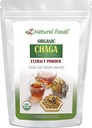 Z Természetes élelmiszerek Organic Chaga gomba kivonat por, koncentrált Premium gomba kivonat támogatása Immunegészség, Energiázza a reggel hozzáadásával kávé és tea, 1 lb