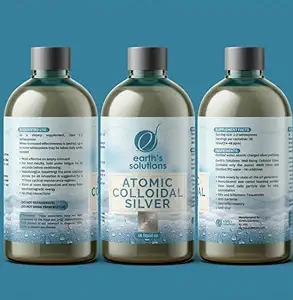Atomic Colloid Silver Solution for Natural Wellness and Immune Support - Ionic Silver Supplement ASIN: B0CBZSWPR5
