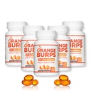 Narancssárga Burps-124; D- Limonén kiegészítés - Acid redukáló (Antacid for Acid Reflux), Heartburn Relief, GERD Relief, és emésztési segélyezés 124; Orange Peel Extract for Health and Wellness (1000 mg, 5-ös csomag)