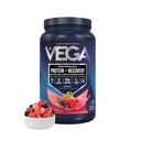 Vega Sport Vegan Protein Powder + Recovery - 30g Növényalapú fehérje per serving, Berry, 19 Servings, 5g BCAA, probiotics, NSF Certified, For Shakes & Smoothie, 1.8 £(csomagolás május Vary)