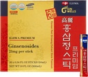 ILHWA Premium Koreai Red Ginseng kivonat Sticks (0.34fl Oz X 30 Sticks) - immunitást. Ginszenozid 21 mg / adag