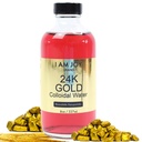 I Am Joy: Folyékony kolloid arany 24k 99,99% Tiszta 100 ppm Ruby Red Water Based All Natural Electrolízis Nagy 8oz Üveg