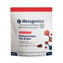 Metagenics Perfect Protein Pea & Rice - Plant-Based Protein Powder with 20g Protein & 3.5g BCAAs - Supports Muscle Growth & Recovery - Non-GMO, Gluten-Free, Dairy-Free - Chocolate - 30 Servings