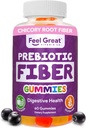 Präbiotische Faser-Gummien von Feel Great Vitamin Co (60 Gummi) | Hilft, Verdauungs-Gesundheit zu verbessern, natürliche Gut Flora wiederherzustellen, und Unterstützung Gesamt Gesundheit & Immunität* | Vegetarisch & Vegan Friendly Chew