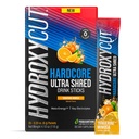 Hidroxicut Hardcore Ultra Shred Drink Sticks, Tangerine Mimosa - 20 csomag - Zéró cukor vagy kalóriák - Tartalmazza Paraxantine & B Vitamins - nőknek és férfiaknak