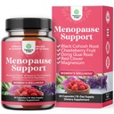 Complete Herbal Menopause Supplement for Women - Multibenefit Menopause Ease Hormone Balance for Women for Night Sweats Mood and More with Dong Quai Vitex Chaste Berry and Black Cohosh - 30 Count