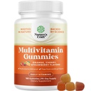 Erőteljes napi multivitamin-gumi felnőttek számára - D-vitamin Wellness-keverék C E B12 Cink és biotin - Felnőtt gumi-vitamin energia és immunegészség - Non-GMO Gluten Free és Halal - 180 gumi