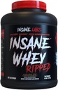 Őrült Labz őrült tejsavó Ripp, Lean Muscle Building Protein L- karnitin és CLA olajpor, 5 £60 szervák, csokoládé