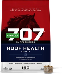 Forma 707 Hoof Health Equine Supplement, 10 lb Bag - 160 Servings - Biotin, Amino Acids, és Ásványok javítása és támogatása egészséges ló Hooves