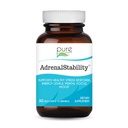 Adrenal Stability by Pure Essence - Mellékvese kimerültség kiegészítés Ashwagandha, Szent Basil, Támogatja az egészséges stressz válasz, energia, alvás (30 Caps)