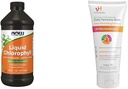 Most kiegészítők, Folyékony klorofill, Super koncentrált, Belső dezodoráló *, Boost Energy & vH Essentials, Ph kiegyensúlyozott napi női mosás, Tea Tree Oil & Prebiotic, 6, Fl Oz, (1-es csomag)
