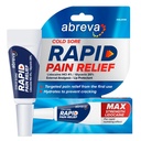 Abreva Cold Sore kezelés Rapid Pain Relief Cream - 1 tubus, 3 Nagyi