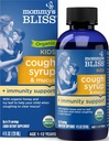 Anyuci Bliss Organic Kids Köhögés Szirup és Mucus Relief + Immunitás támogatás, Agive & Hones, Ivy Leaf, Elderberry, Cink, C-vitamin, 4 Fl Oz