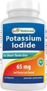 Legjobb természetes kálium-jodid 65 mg - Diétás kiegészítés, 60 tabletta (60 db 1-es csomag) (6)