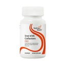Keresés Health Iron kofaktors, mint Ferrochel Ferrous Bisglycinate, A-vitamin és C kofaktorok, emésztési enzimek optimális vas abszorpció, Vegán és vegetáriánus (90 kapszula)