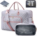LOVEVOOK Travel Duffle Bag - Women 's Weekender Carry On Overnight Laptop & Gym Bag With Toiletry / Cipő Pocket, Hospital Labor Bag