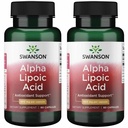 Swanson Alpha Lipoic Acid - Natural Supplement Supporting Healthy Blood Pressure Levels Iready within a Normal Range - Promotes Carbohidrát Metabolizmus - (60 kapszula, 600mg Each) (2 csomag)